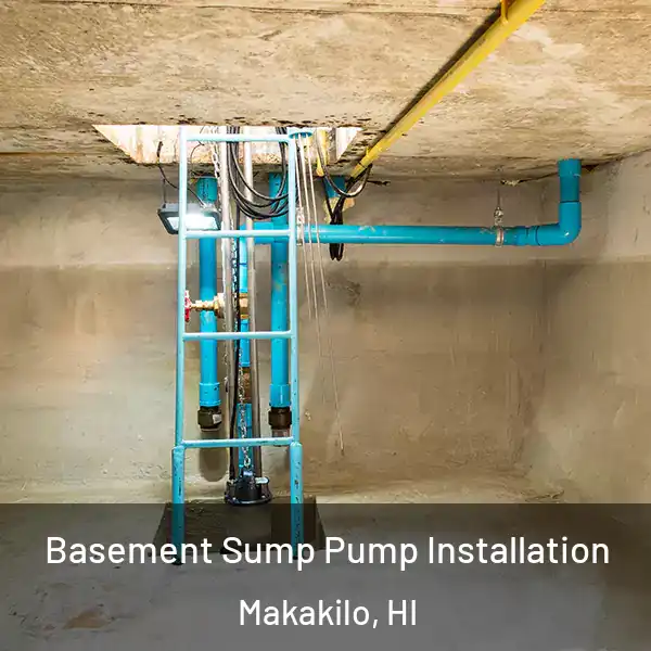  Basement Sump Pump Installation Makakilo, HI