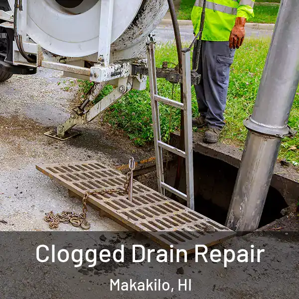  Clogged Drain Repair Makakilo, HI