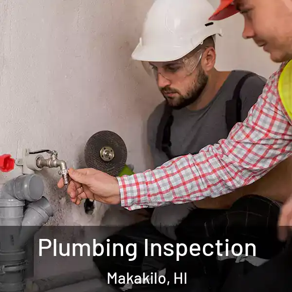  Plumbing Inspection Makakilo, HI