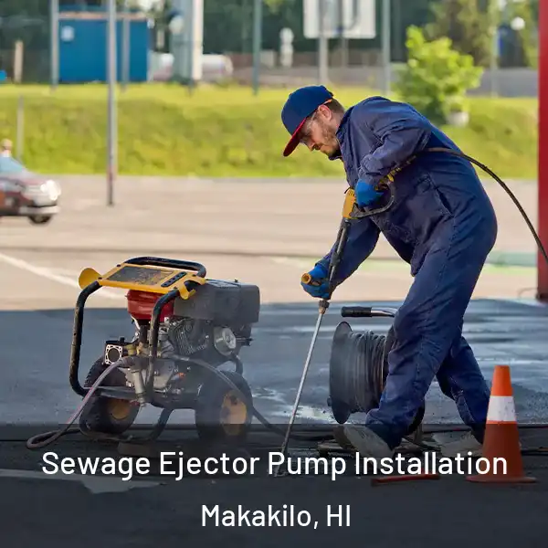  Sewage Ejector Pump Installation Makakilo, HI