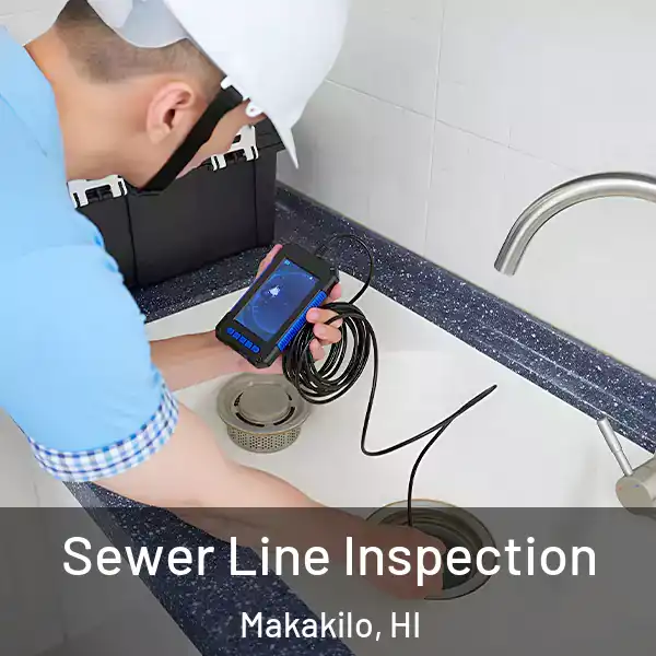  Sewer Line Inspection Makakilo, HI